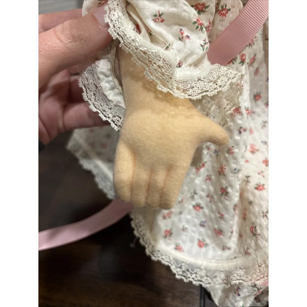 Rare Vintage Realistic My Child Like Doll  3 Emotions doll Stuffed Plush Creepy‎